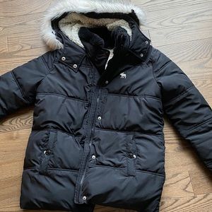 Abercrombie kids Black jacket/coat